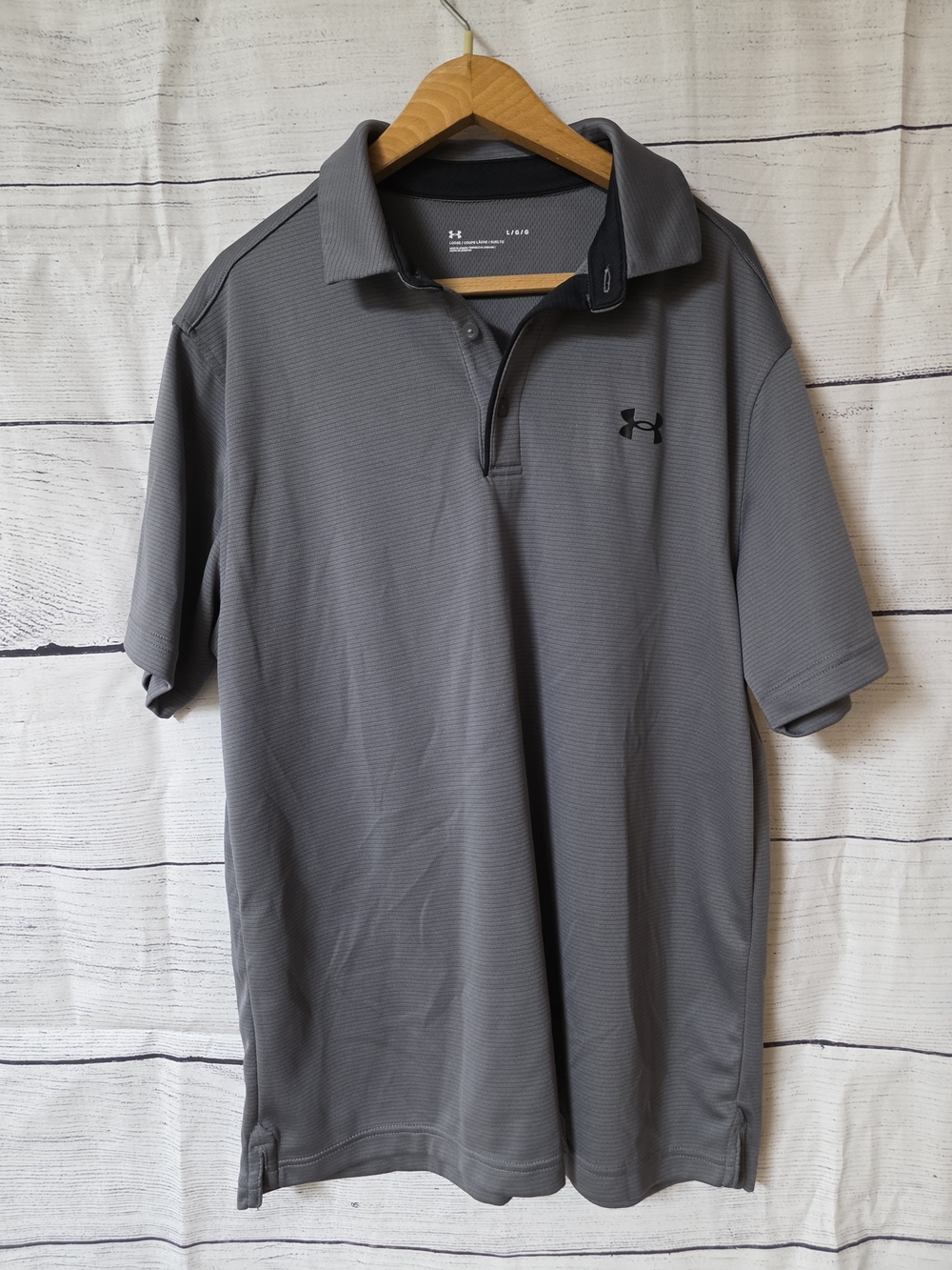 Under Armour Gray Men's Performance Polo Shirt